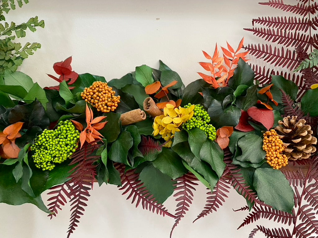 Tableau Vegetal Stabilise Chene 3D "Reflets d’Automne"