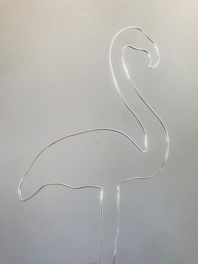 Tuteur Flamand Rose Design Minimalisme