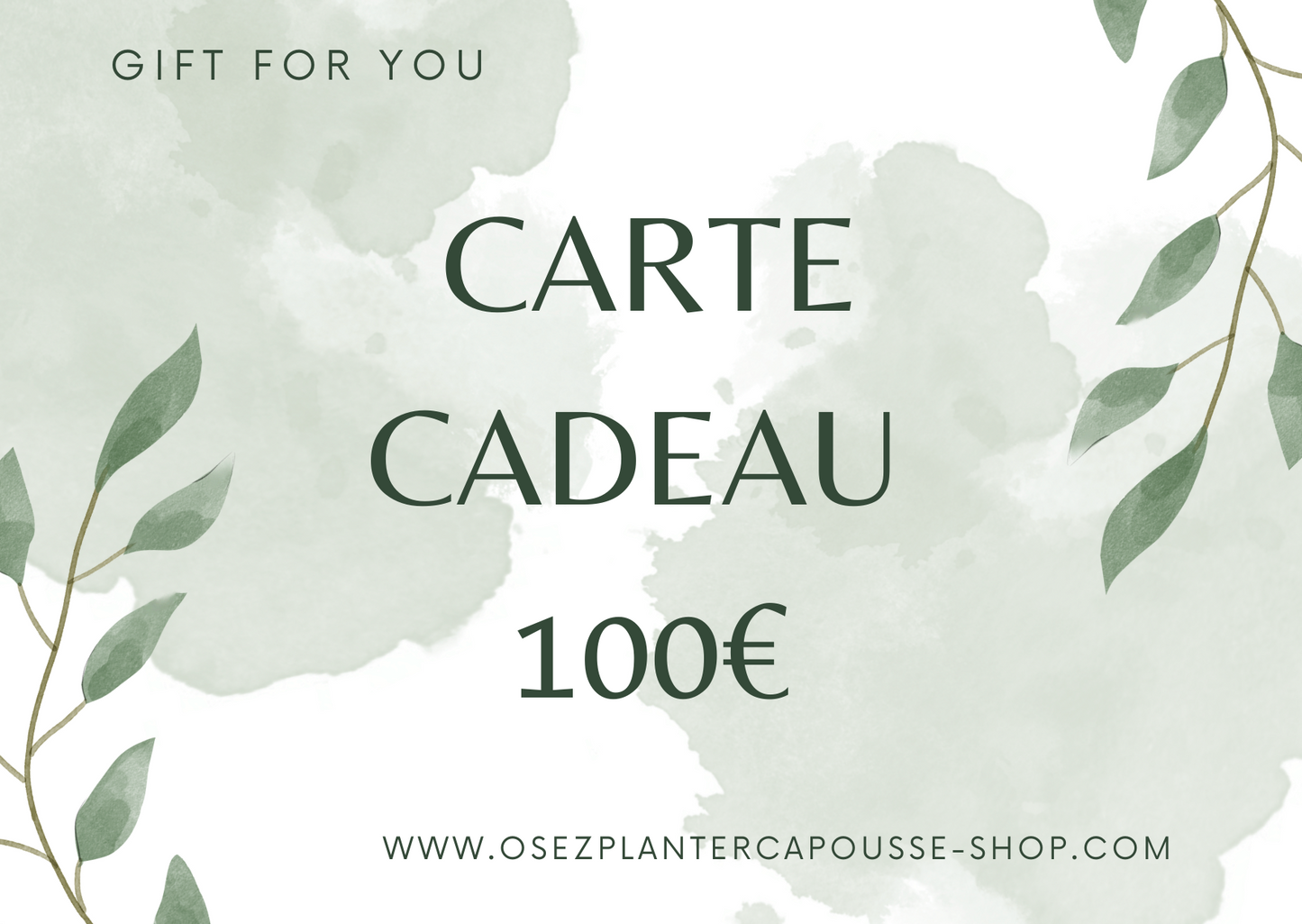 Cartes Cadeaux