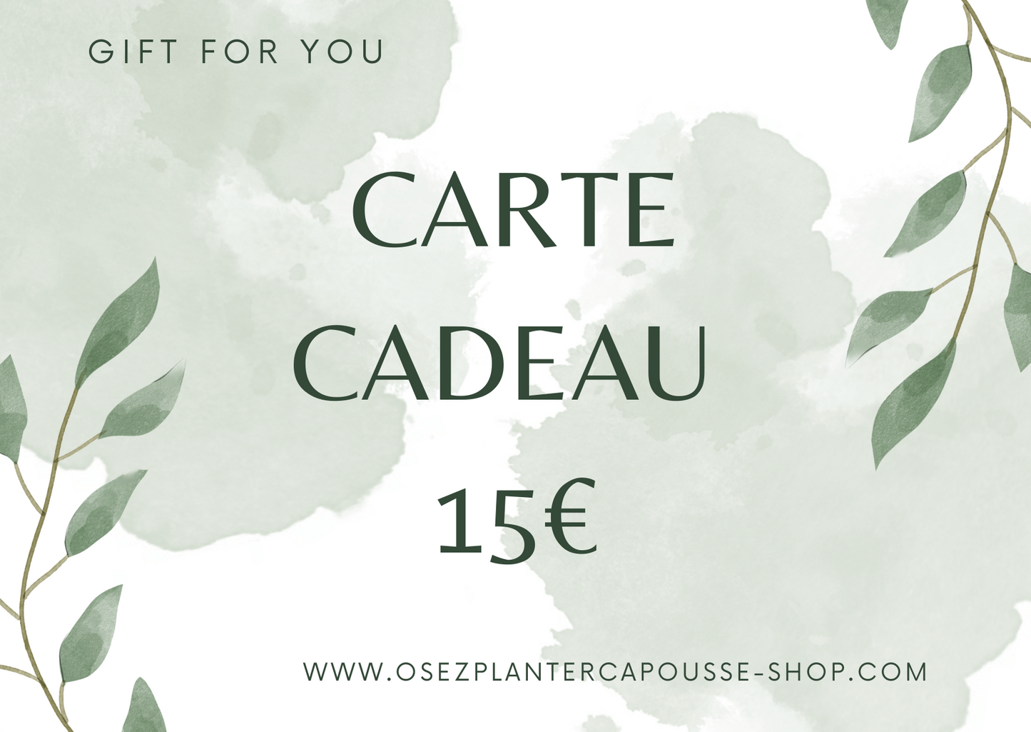 Cartes Cadeaux