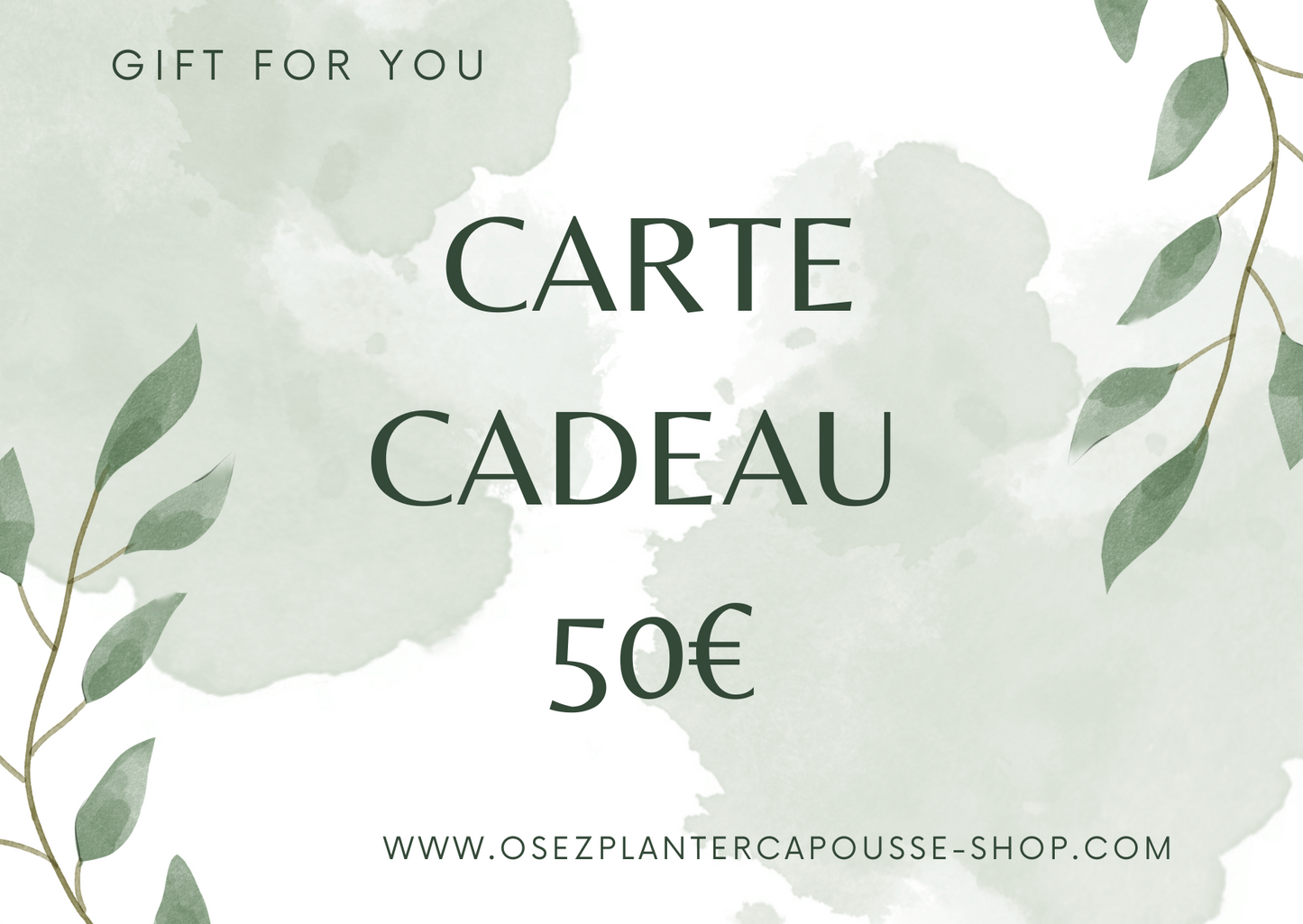 Cartes Cadeaux
