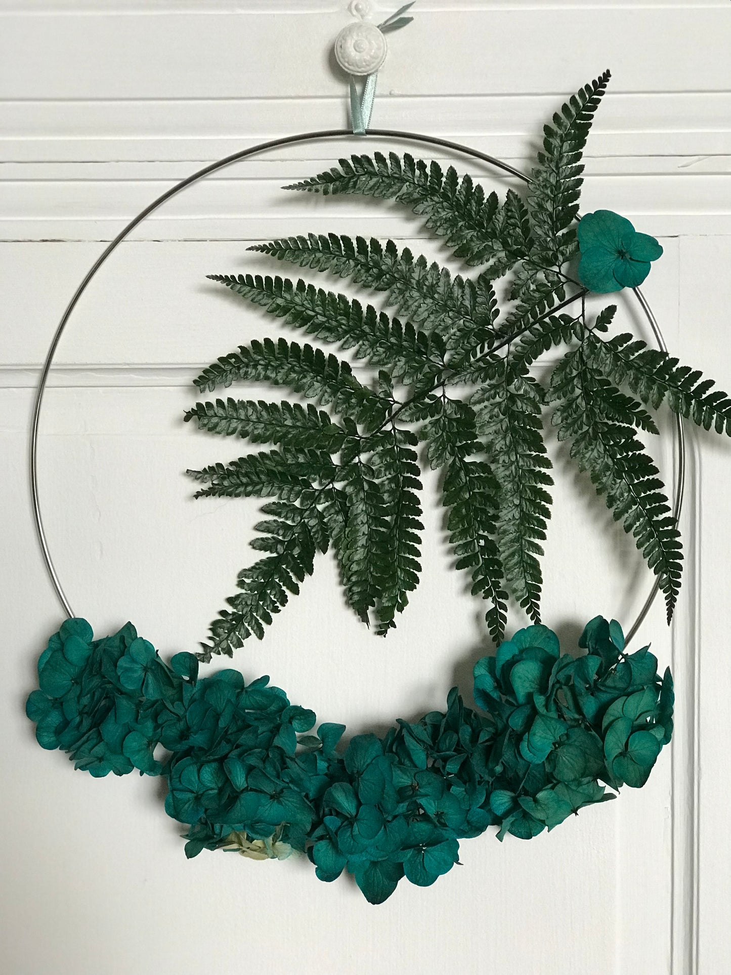 couronne hortensia fougere stabilise