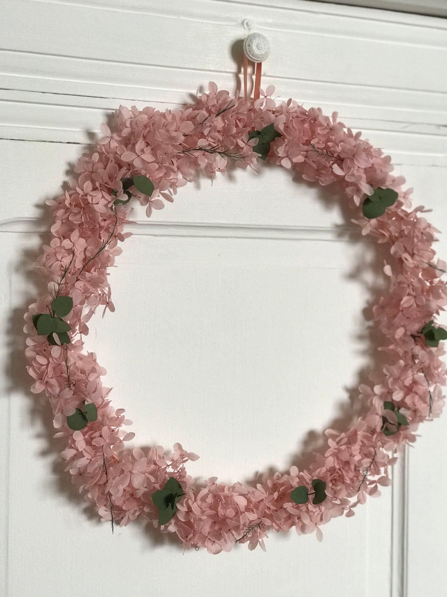 Couronne Hortensia stabilise 31cm