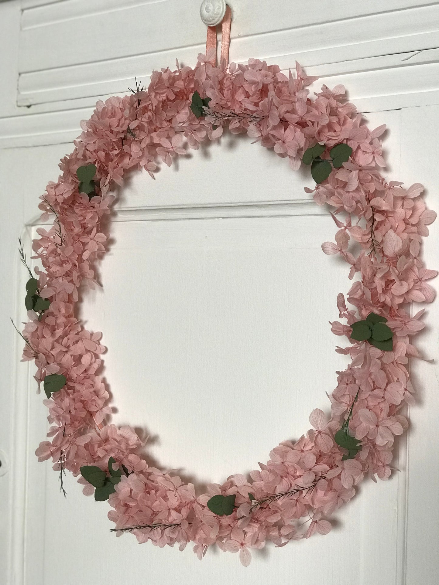 Couronne Hortensia stabilise 31cm