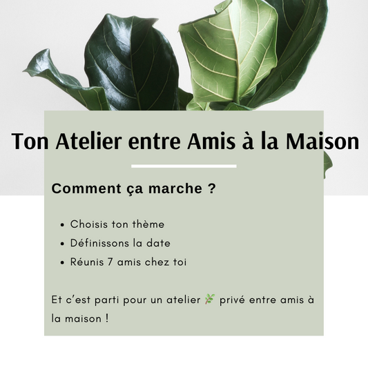 Atelier Végétal entre Amis à la Maison