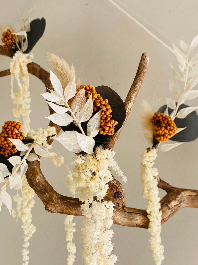 Branche d'Ivoire - Branche naturelle & fleurs stabilisées - Osez Planter Ca Pousse