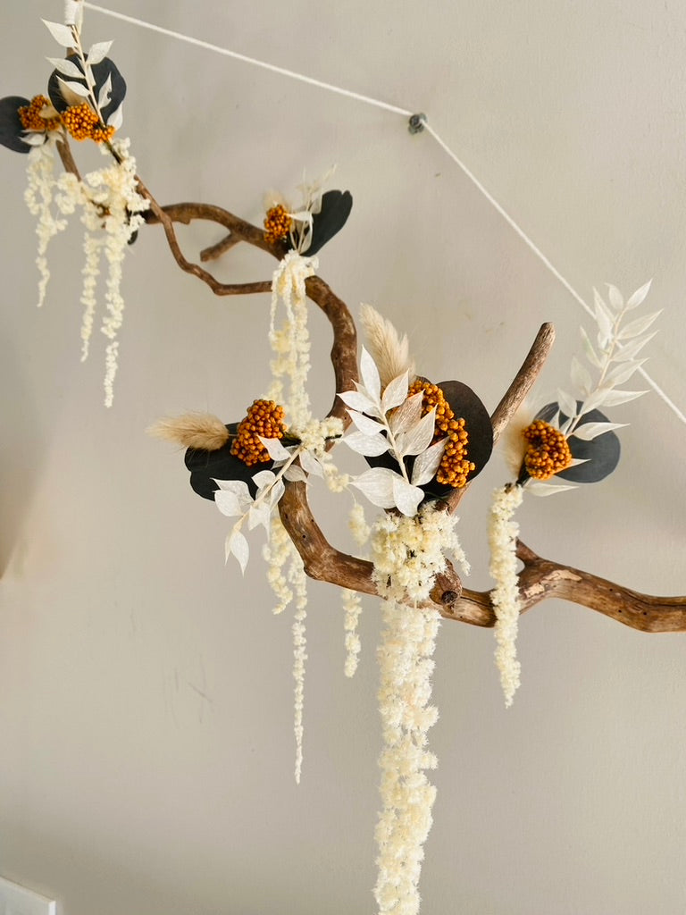 Branche d'Ivoire - Branche naturelle & fleurs stabilisées - Osez Planter Ca Pousse