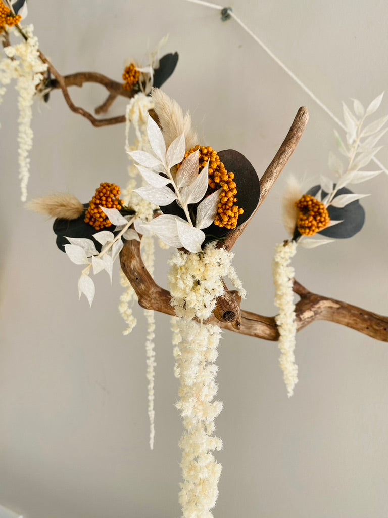 Branche d'Ivoire - Branche naturelle & fleurs stabilisées - Osez Planter Ca Pousse